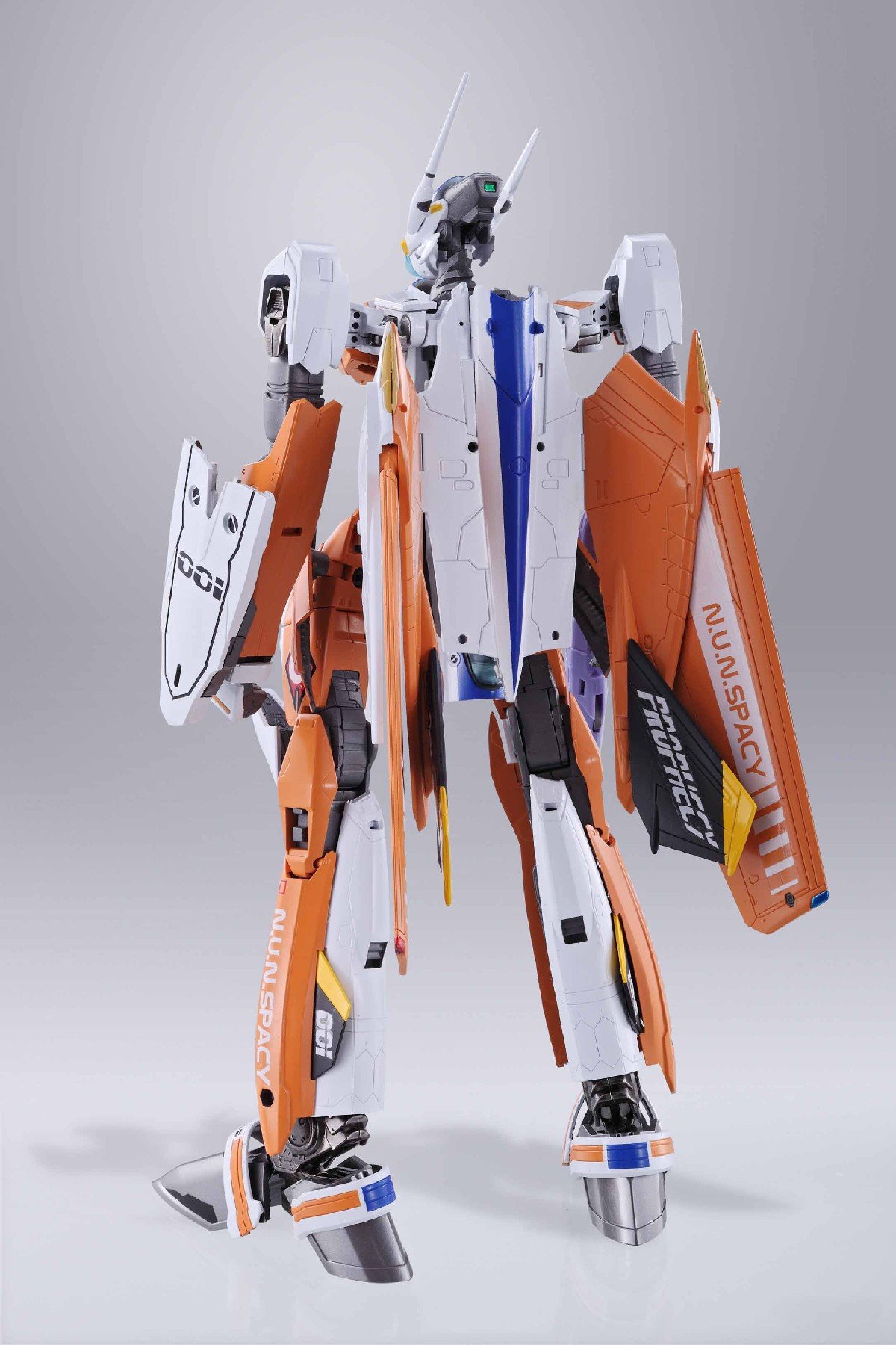YF-25 Prophecyプラモデル完成品 オレンジ/ホワイト TAMASHII NATIONS DX Chogokin YF-25 Prophecy | eBay